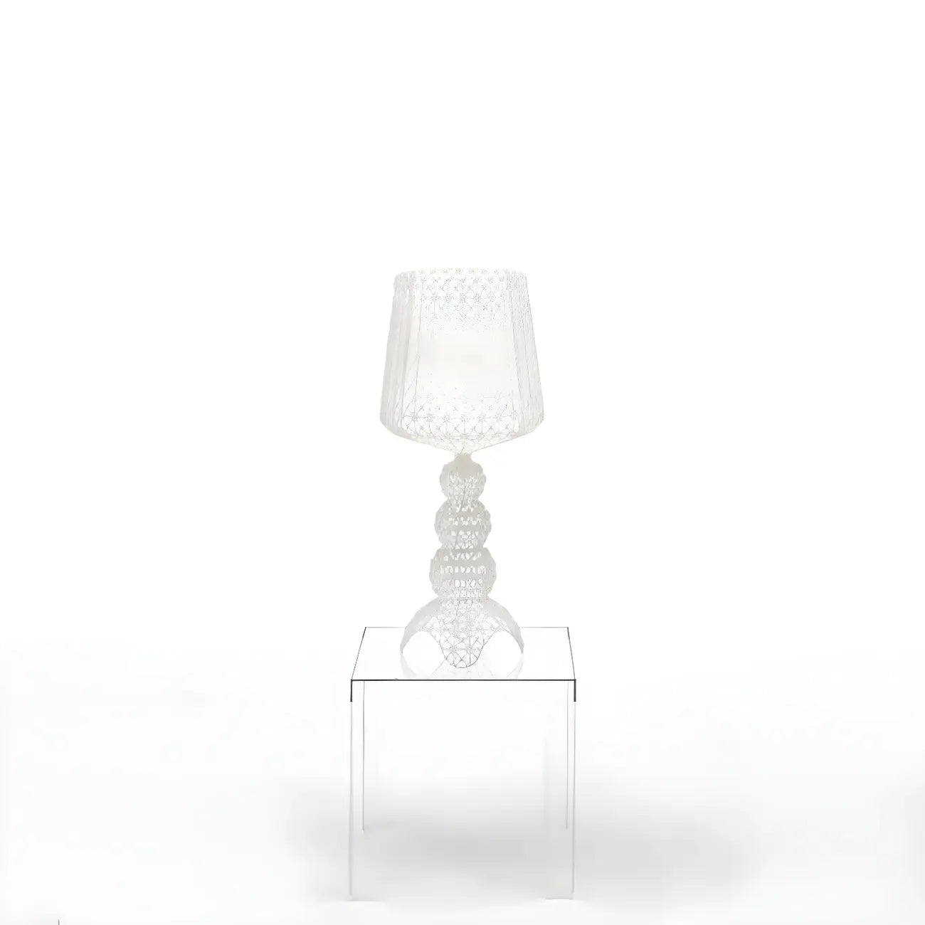 Stylish Black Acrylic Tripod Table Lamp for Residential