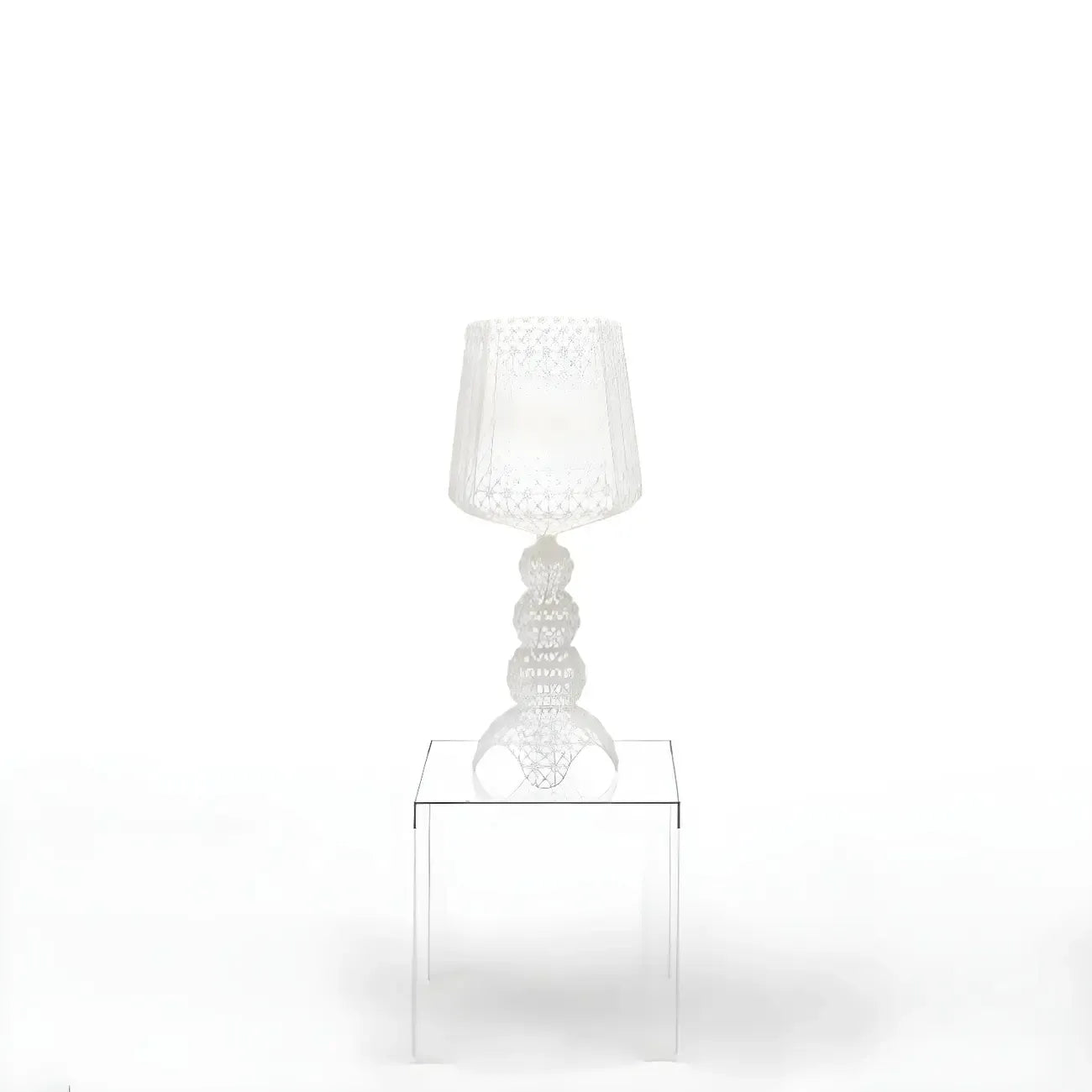 Stylish Black Acrylic Tripod Table Lamp for Residential