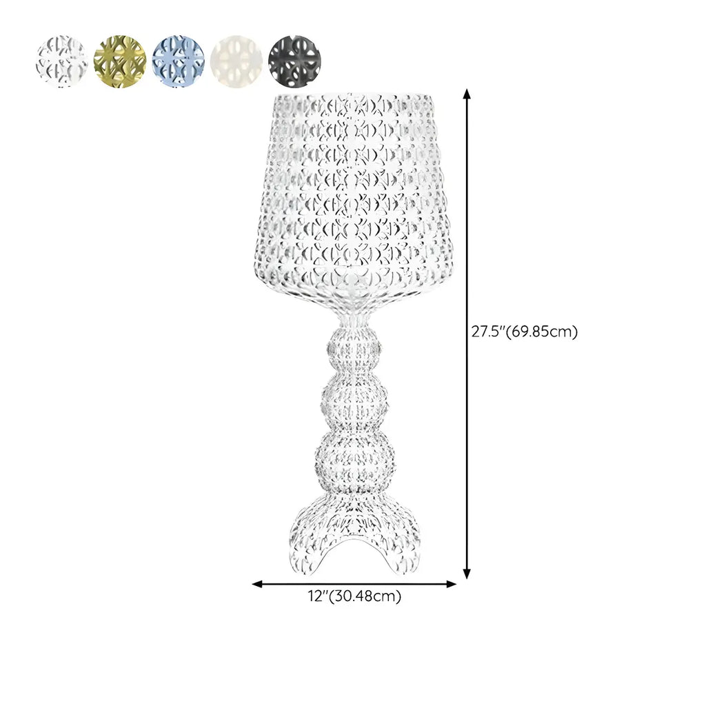 Stylish Black Acrylic Tripod Table Lamp for Residential
