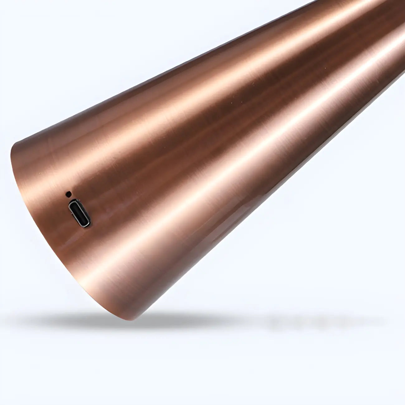 Contemporary Brass Table Lamp Rechargeable Power for Home