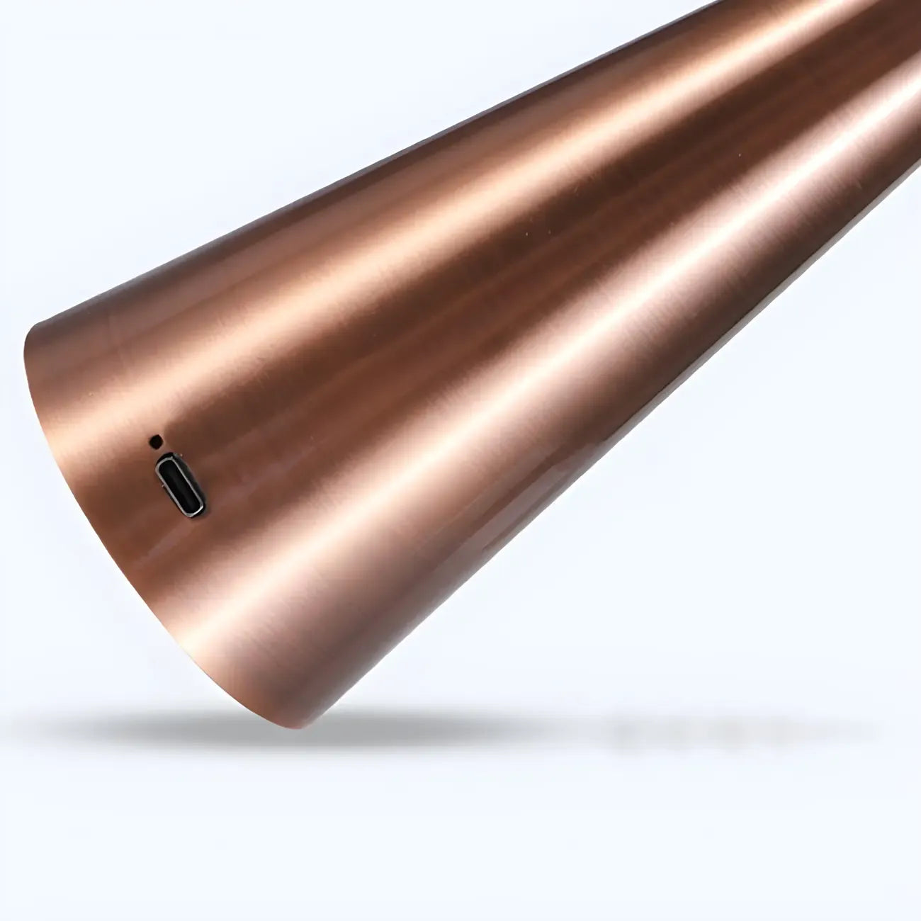 Contemporary Brass Table Lamp Rechargeable Power for Home