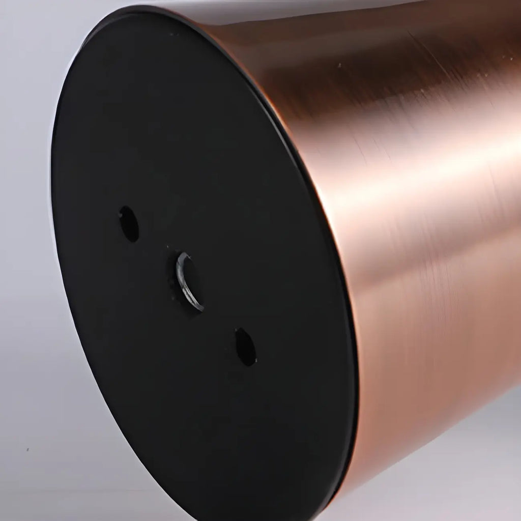 Contemporary Brass Table Lamp Rechargeable Power for Home