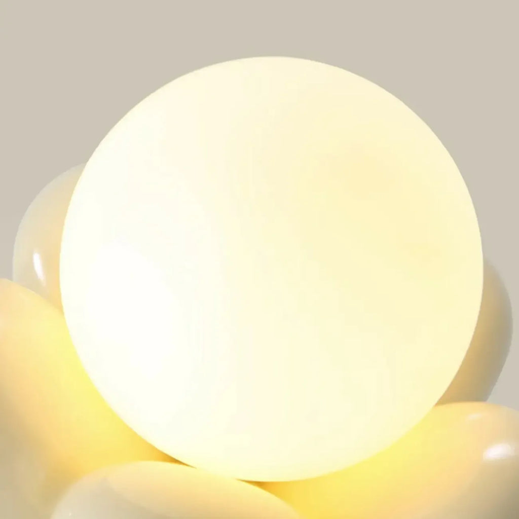 5 to 9 Inch Bi-pin Globe Semi Flush Ceiling Light for Home