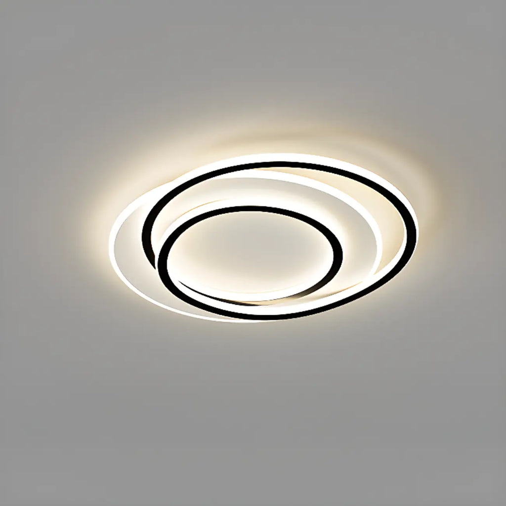 Modern LED Flush Ceiling Light with Third Gear Dimming
