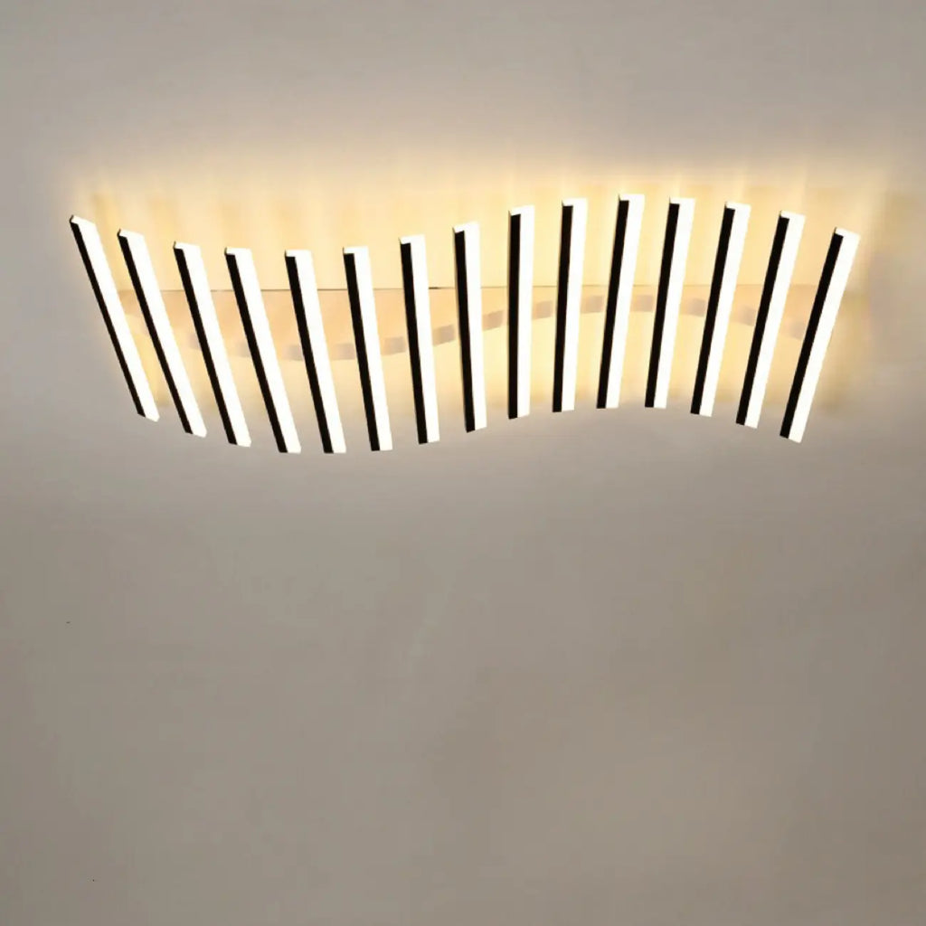 Linear LED Semi Flush Ceiling Light for Residential Use