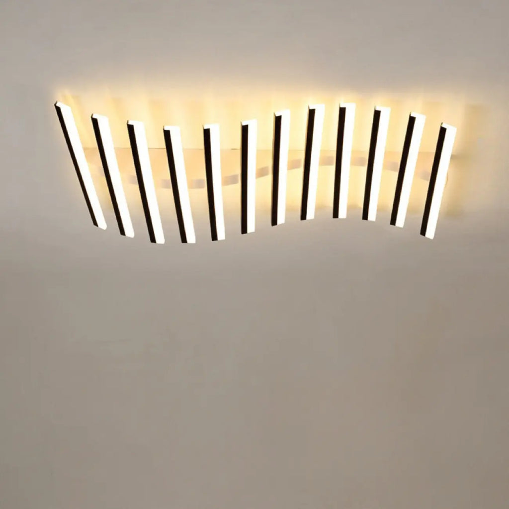 Linear LED Semi Flush Ceiling Light for Residential Use