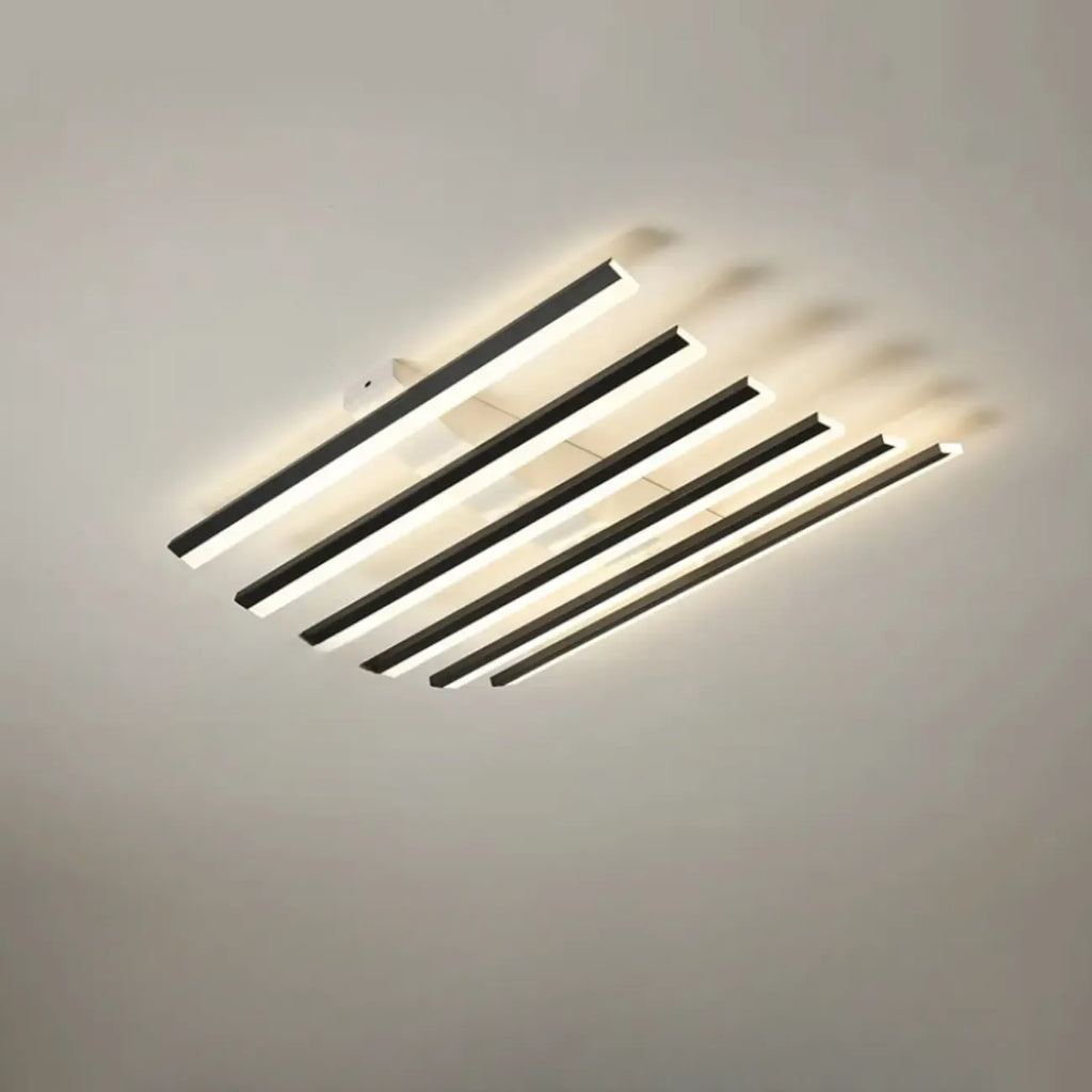 Linear LED Semi Flush Ceiling Light for Residential Use