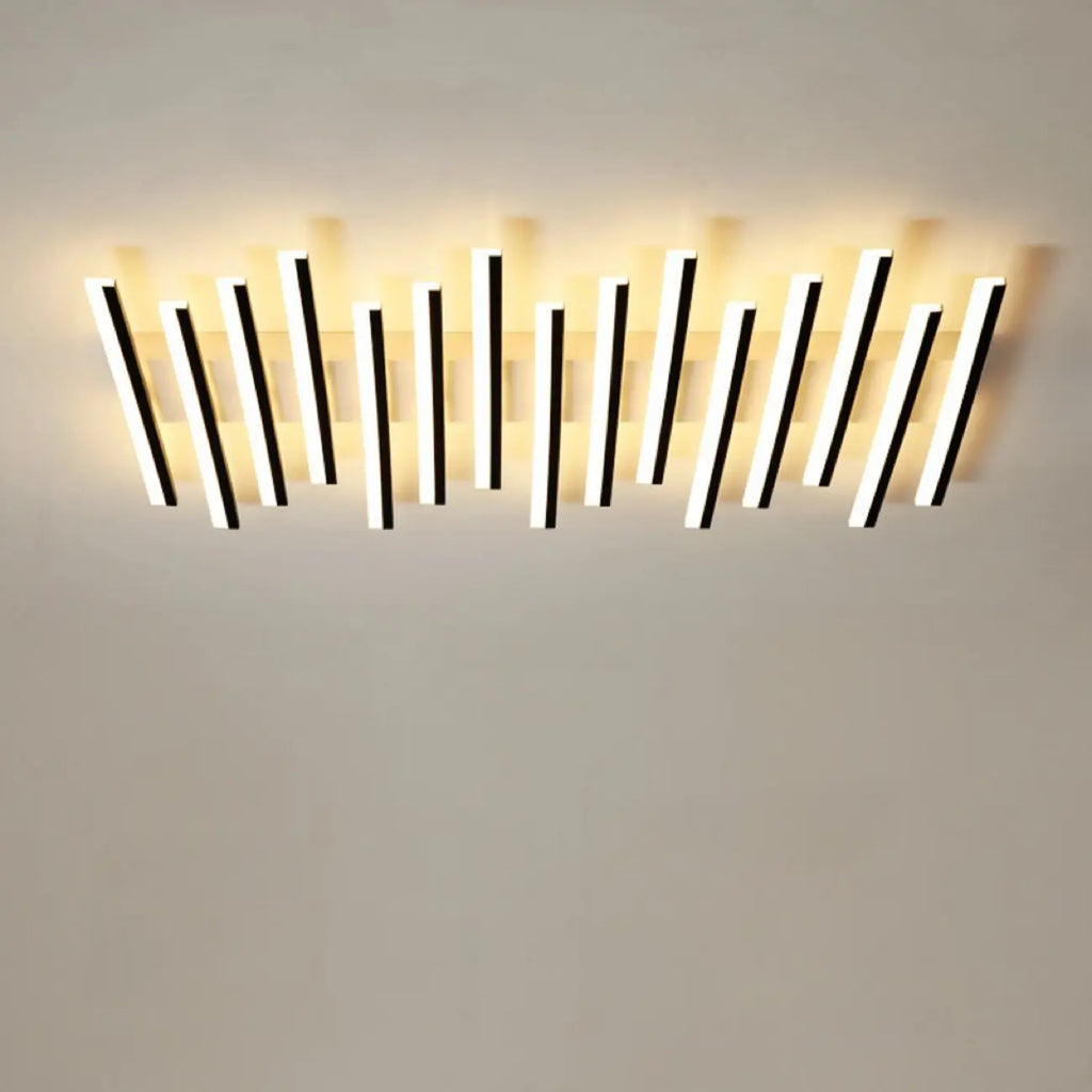 Linear LED Semi Flush Ceiling Light for Residential Use