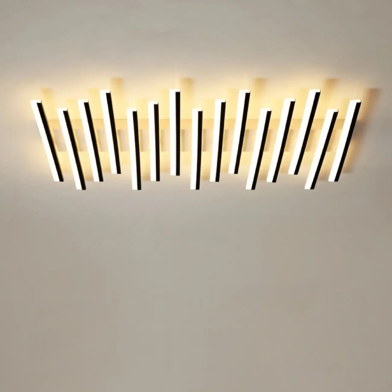 Linear LED Semi Flush Ceiling Light for Residential Use