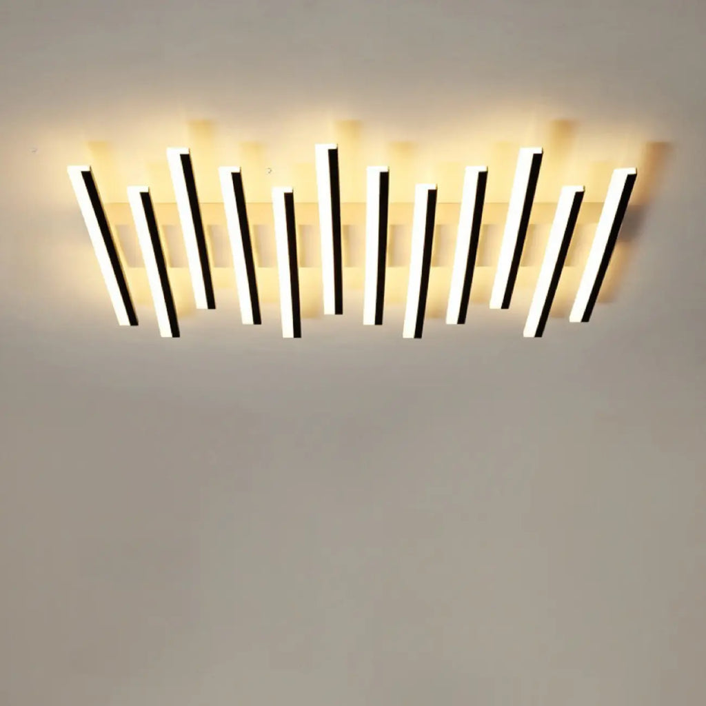 Linear LED Semi Flush Ceiling Light for Residential Use
