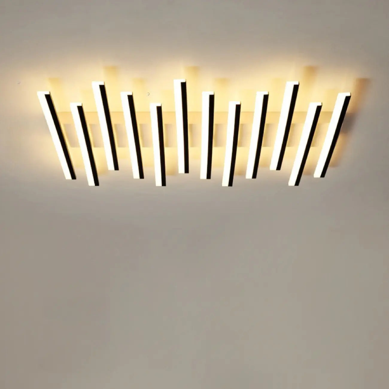 Linear LED Semi Flush Ceiling Light for Residential Use