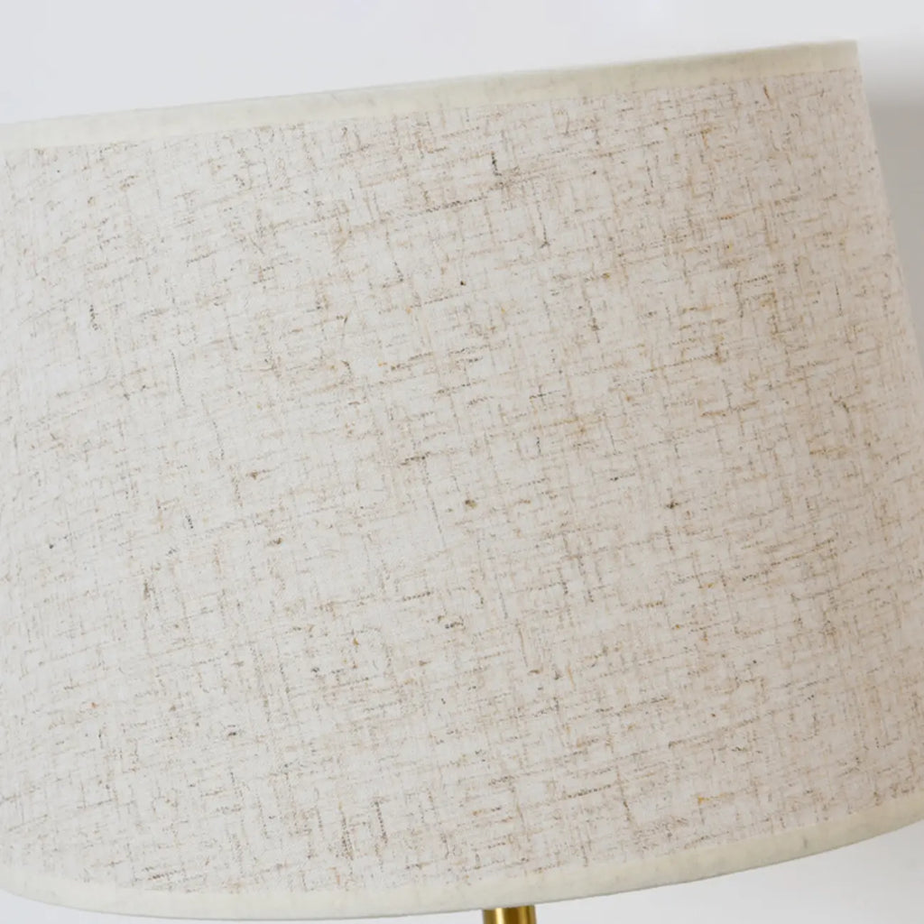 Modern Geometric Gold Table Lamp for Living Room