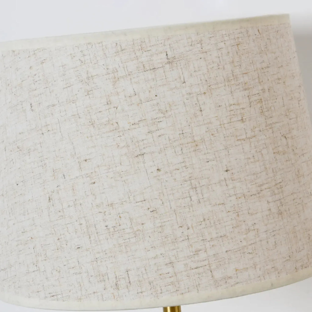 Modern Geometric Gold Table Lamp for Living Room