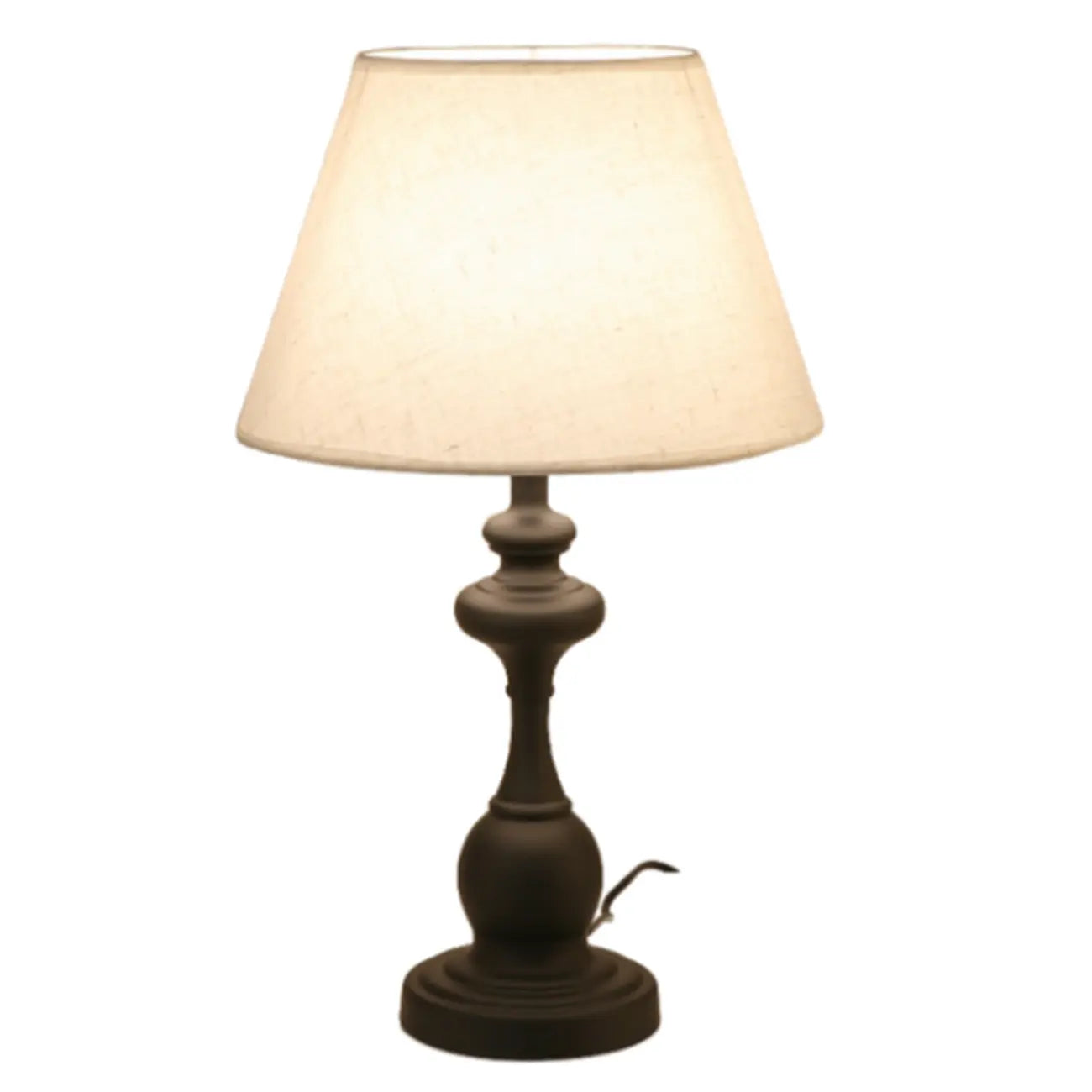 Classic Metal Table Lamp Plug In Electric for Bedroom