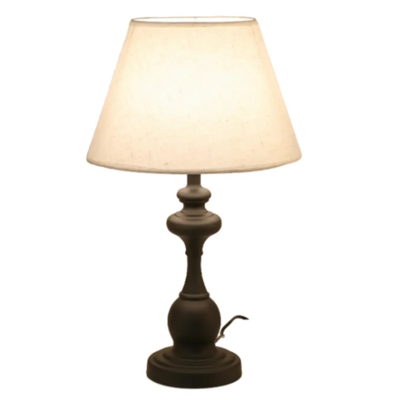 Classic Metal Table Lamp Plug In Electric for Bedroom