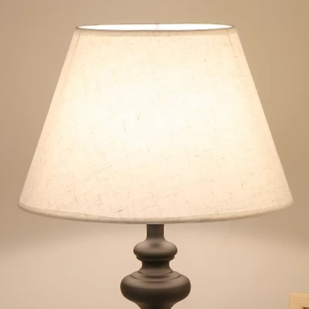 Classic Metal Table Lamp Plug In Electric for Bedroom