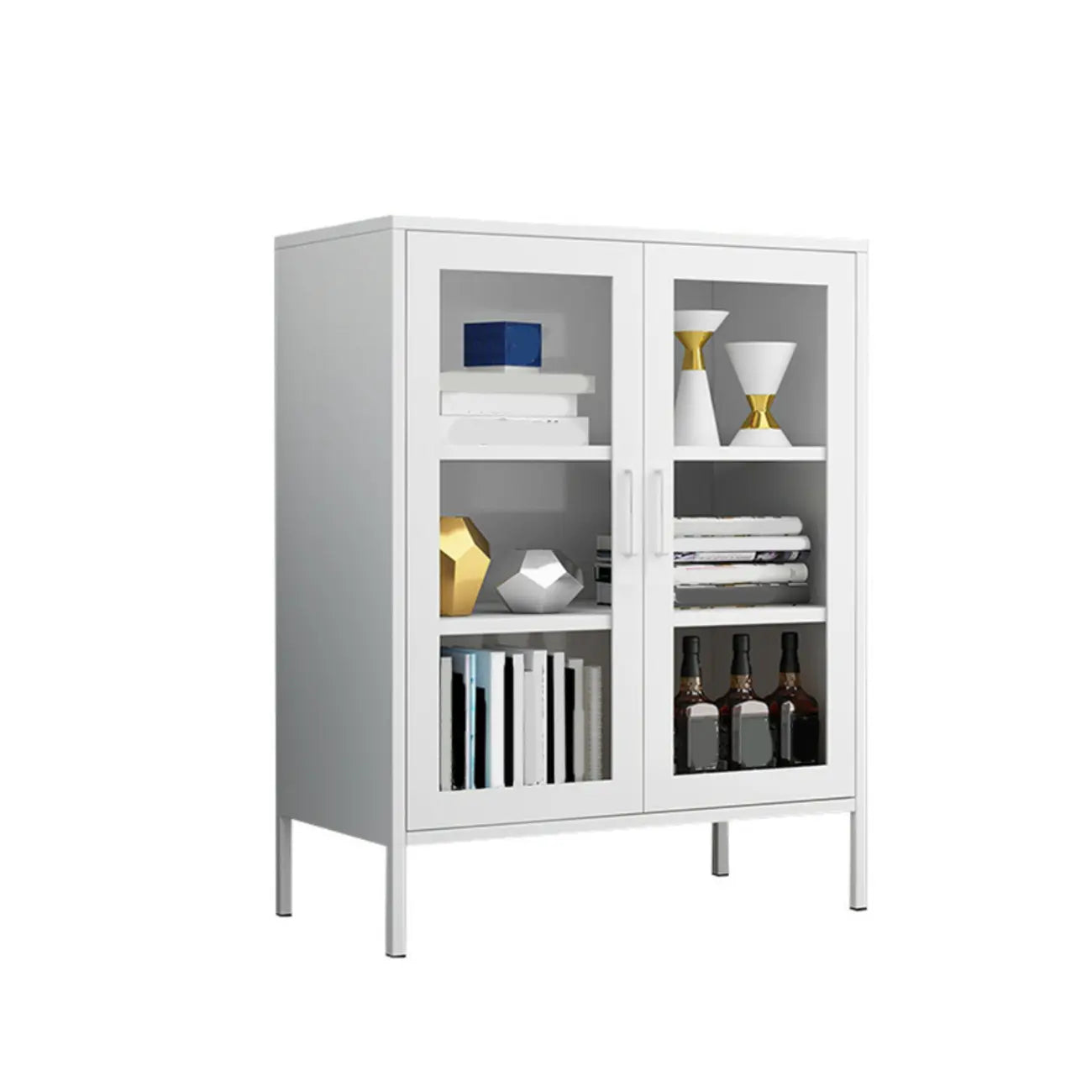 Modern Freestanding Storage Cabinet Suitable for Living Room