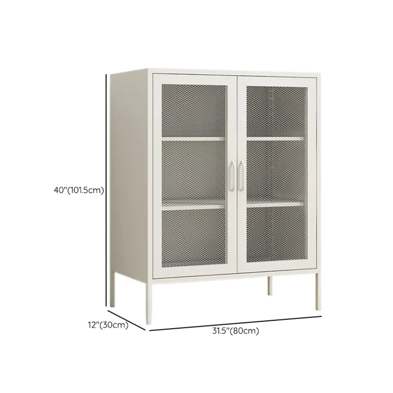 Modern Freestanding Storage Cabinet Suitable for Living Room