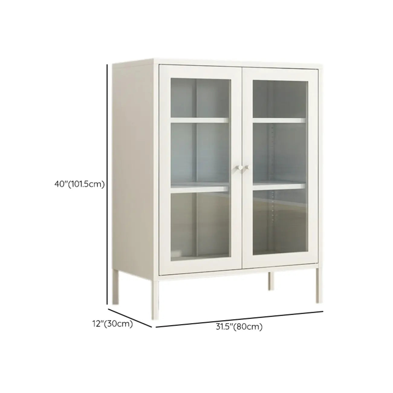 Modern Freestanding Storage Cabinet Suitable for Living Room