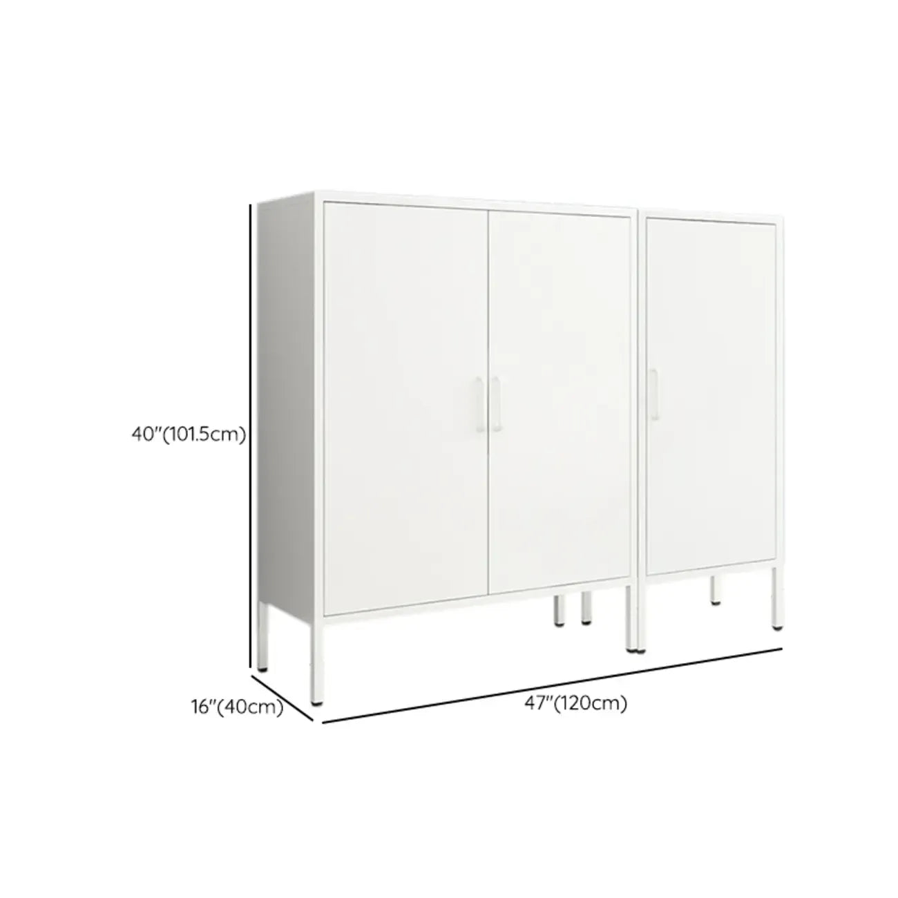 Modern Freestanding Storage Cabinet Suitable for Living Room