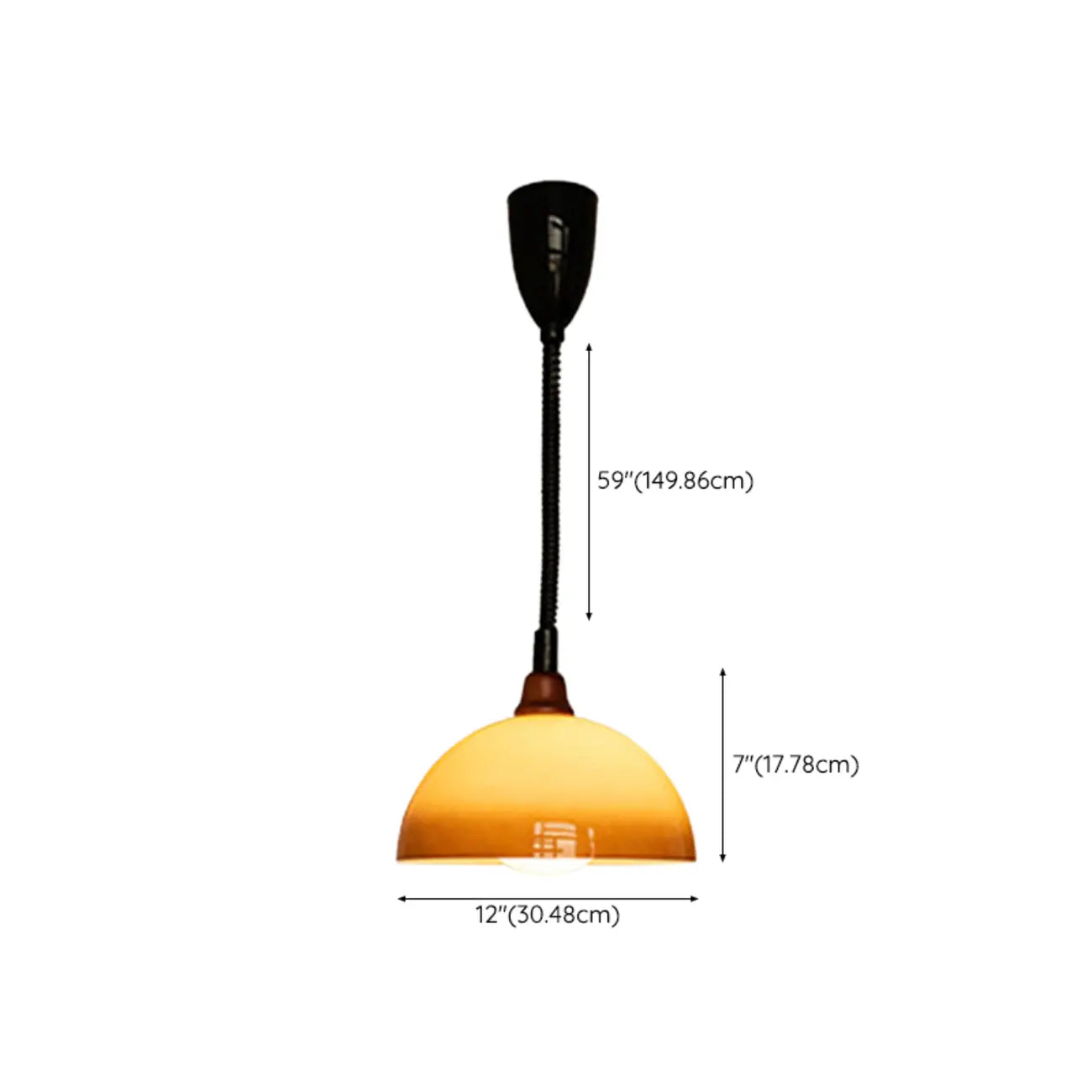 Natural Cylinder Wood Pendant Light for Living Room