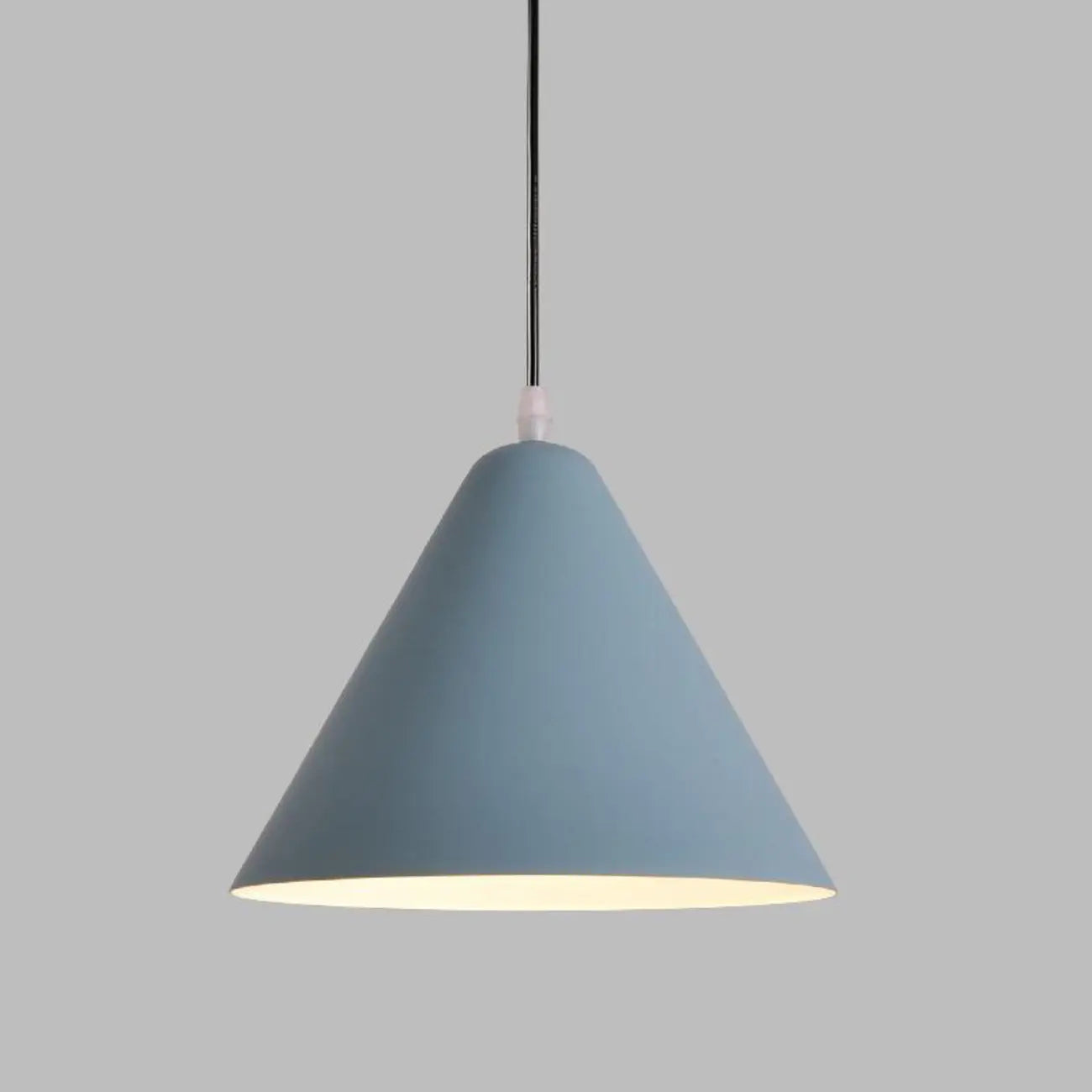 Minimalist Aluminum Colorful Cone Pendant Lamp