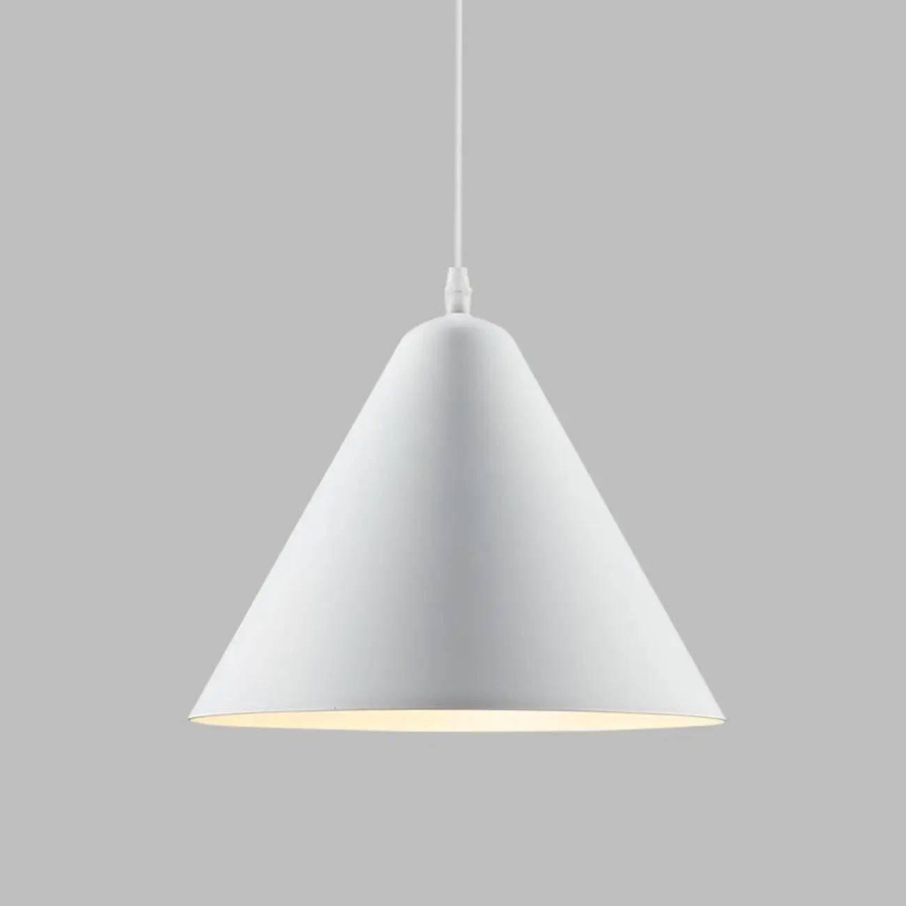 Minimalist Aluminum Colorful Cone Pendant Lamp