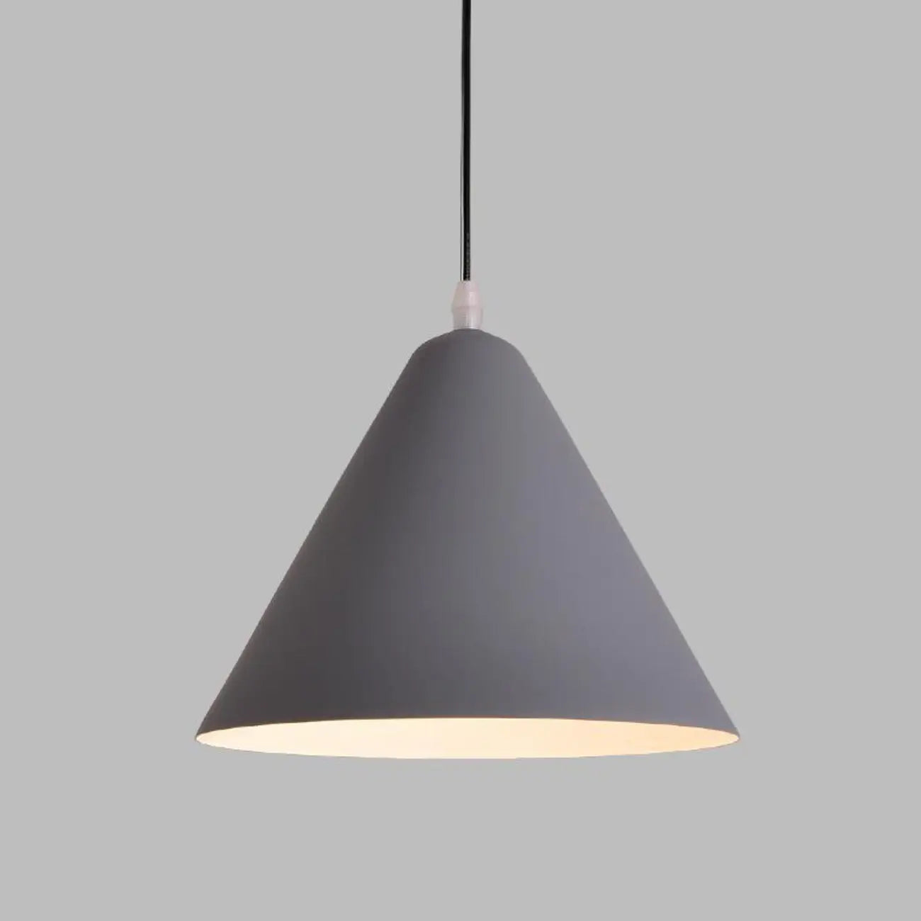 Minimalist Aluminum Colorful Cone Pendant Lamp
