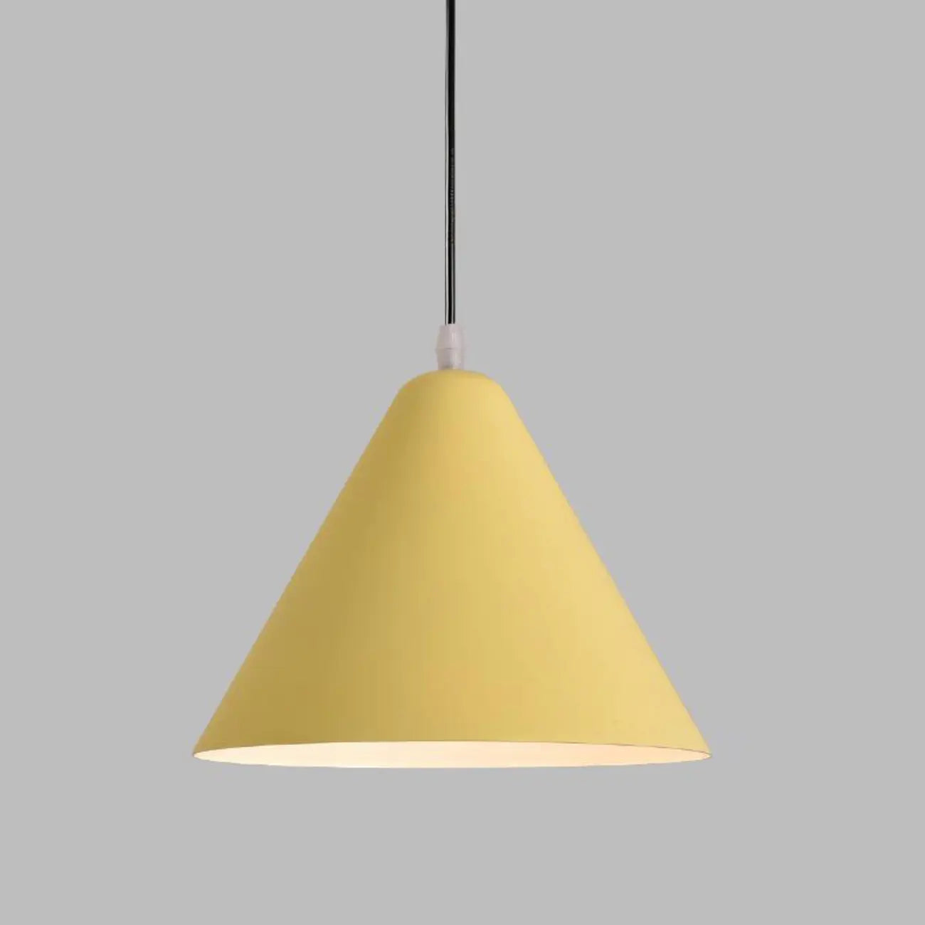 Minimalist Aluminum Colorful Cone Pendant Lamp