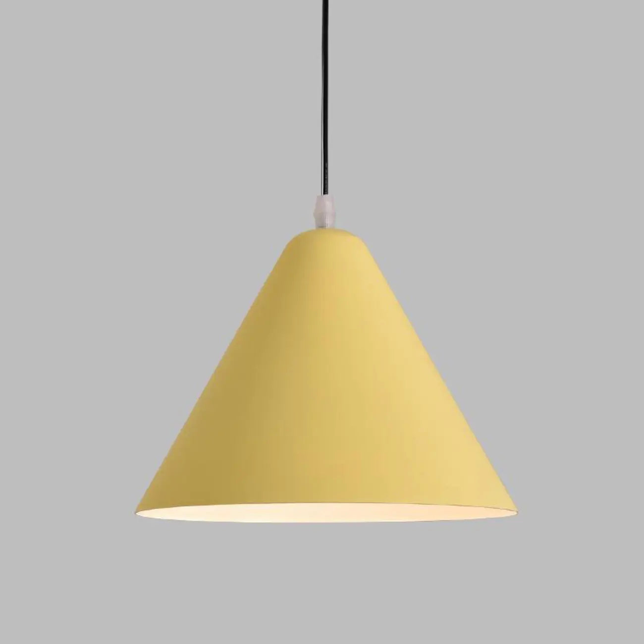 Minimalist Aluminum Colorful Cone Pendant Lamp