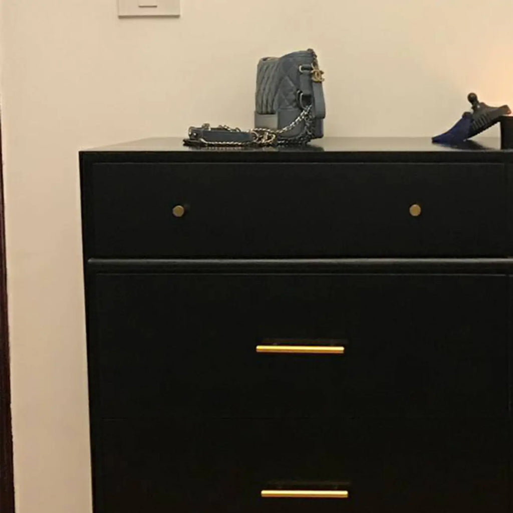 Industrial Wooden Dresser with 6-Drawers