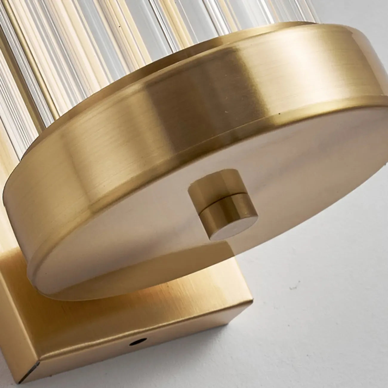 Modern Outdoor Cylinder Wall Sconce with Clear Shade
