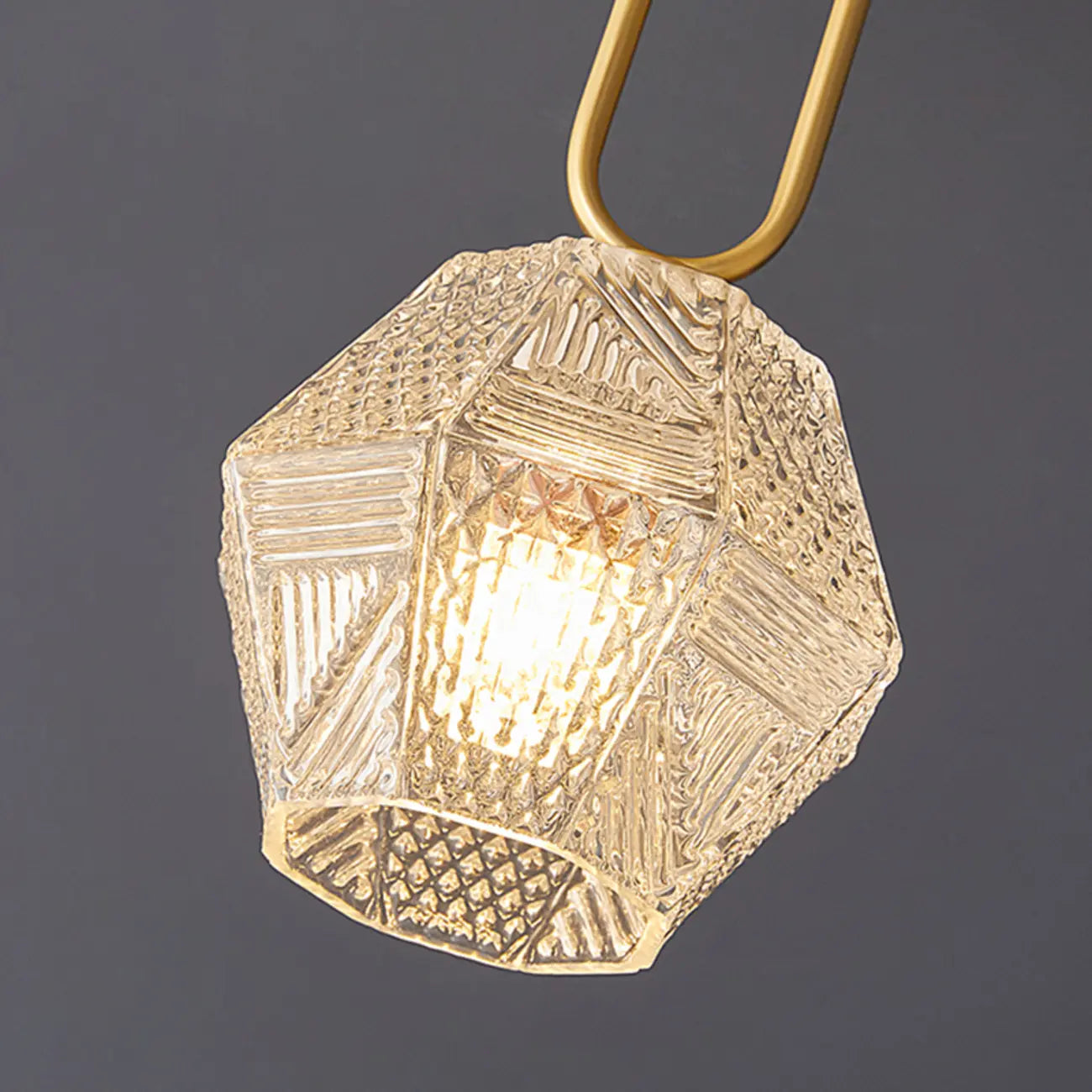 5 to 9 Inch Gold Modern Semi Flush Ceiling Light for Entryway