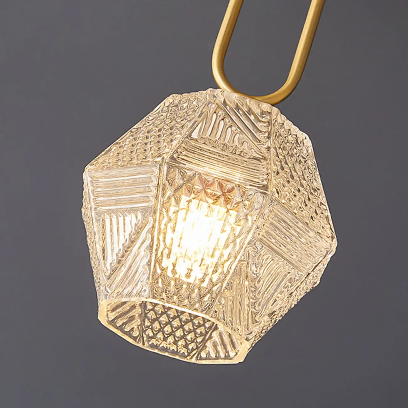 5 to 9 Inch Gold Modern Semi Flush Ceiling Light for Entryway