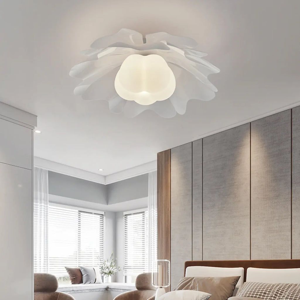 Modern Minimalist Acrylic Flush Ceiling Light for Indoor Space