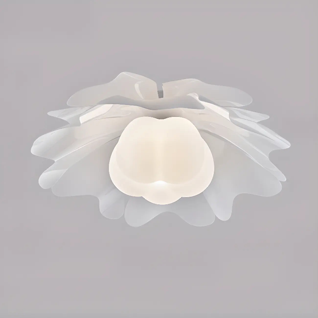 Modern Minimalist Acrylic Flush Ceiling Light for Indoor Space