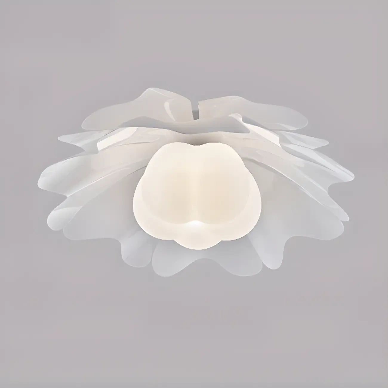 Modern Minimalist Acrylic Flush Ceiling Light for Indoor Space