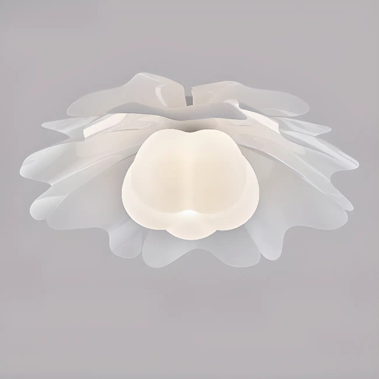 Modern Minimalist Acrylic Flush Ceiling Light for Indoor Space