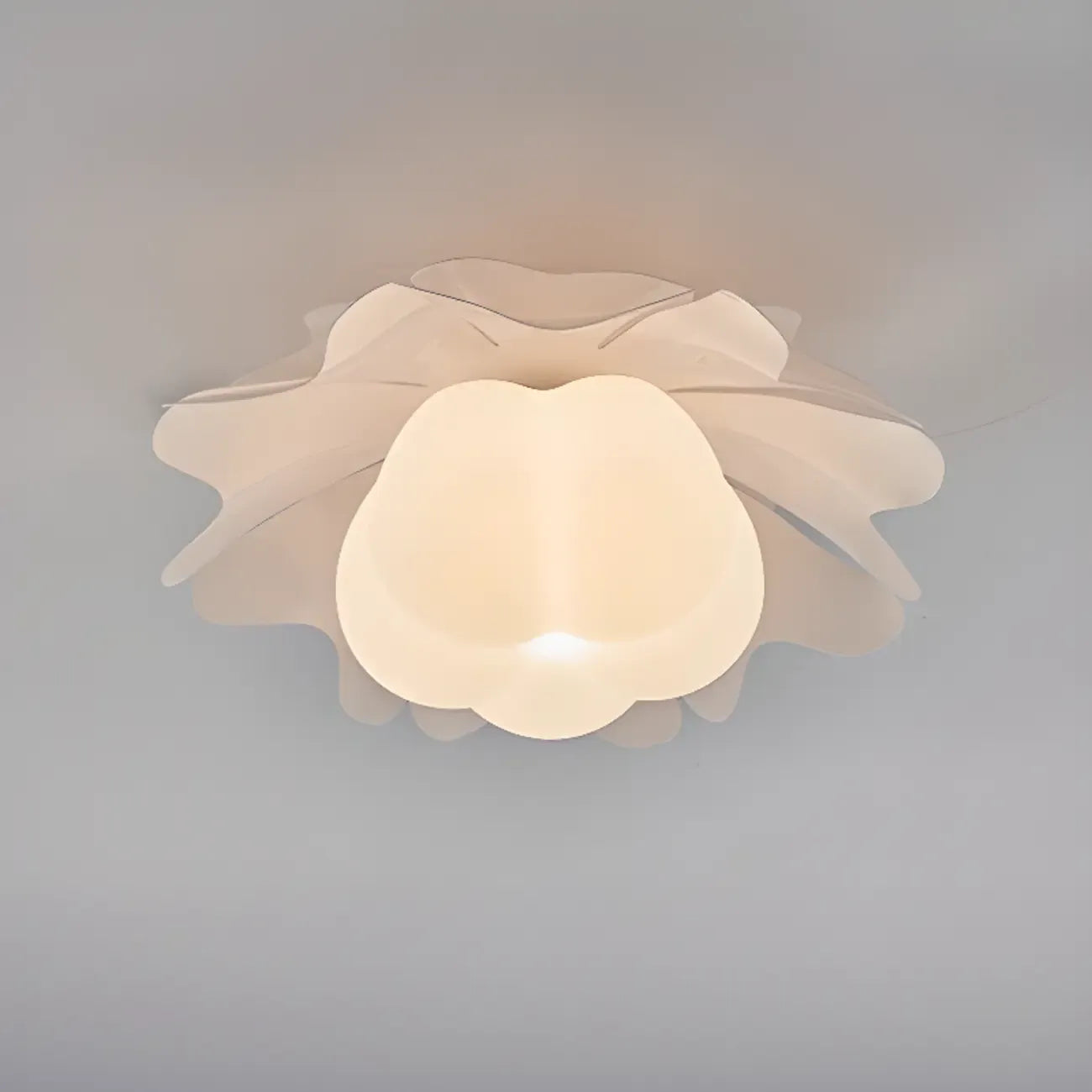 Modern Minimalist Acrylic Flush Ceiling Light for Indoor Space