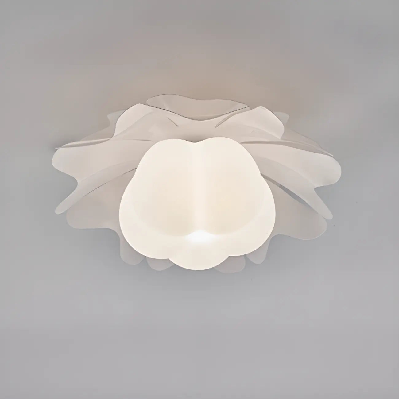 Modern Minimalist Acrylic Flush Ceiling Light for Indoor Space