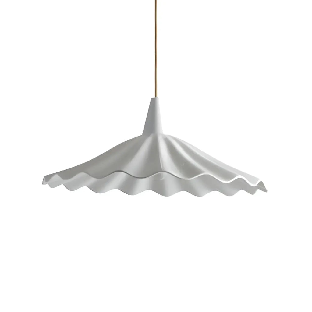 Classic Ceramic Umbrella-Shaped Pendant Light for Living Room