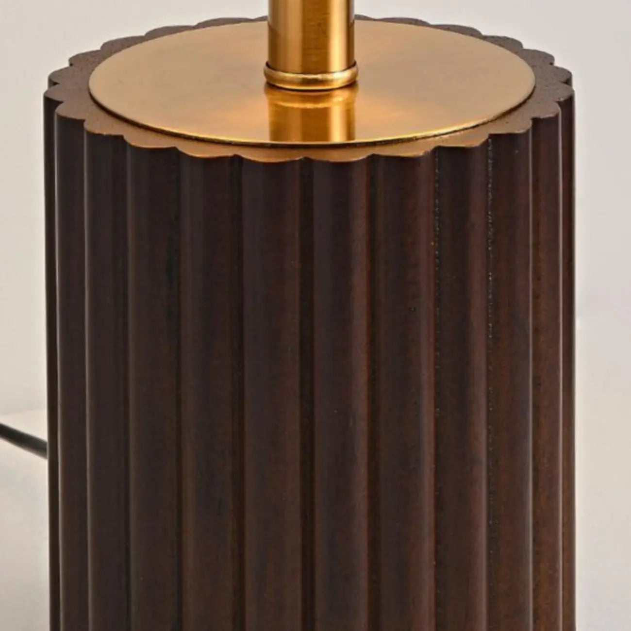 Modern Paper Geometric Shade Table Lamp for Bedroom