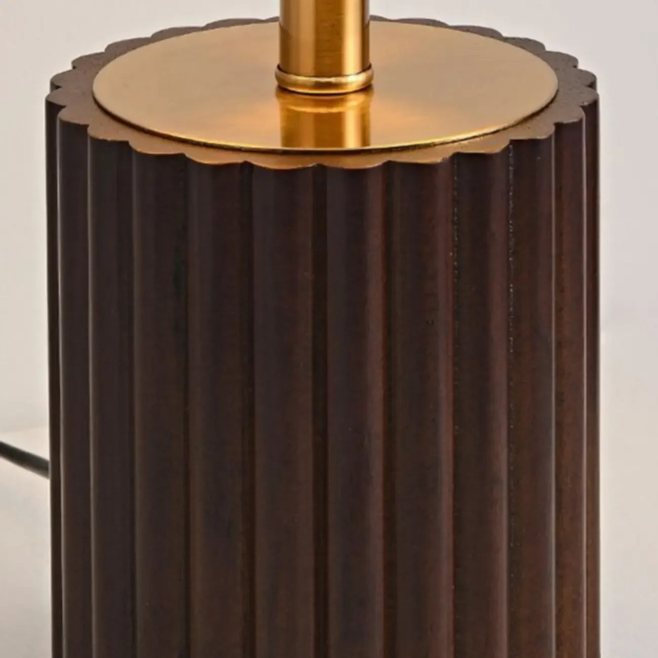 Modern Paper Geometric Shade Table Lamp for Bedroom