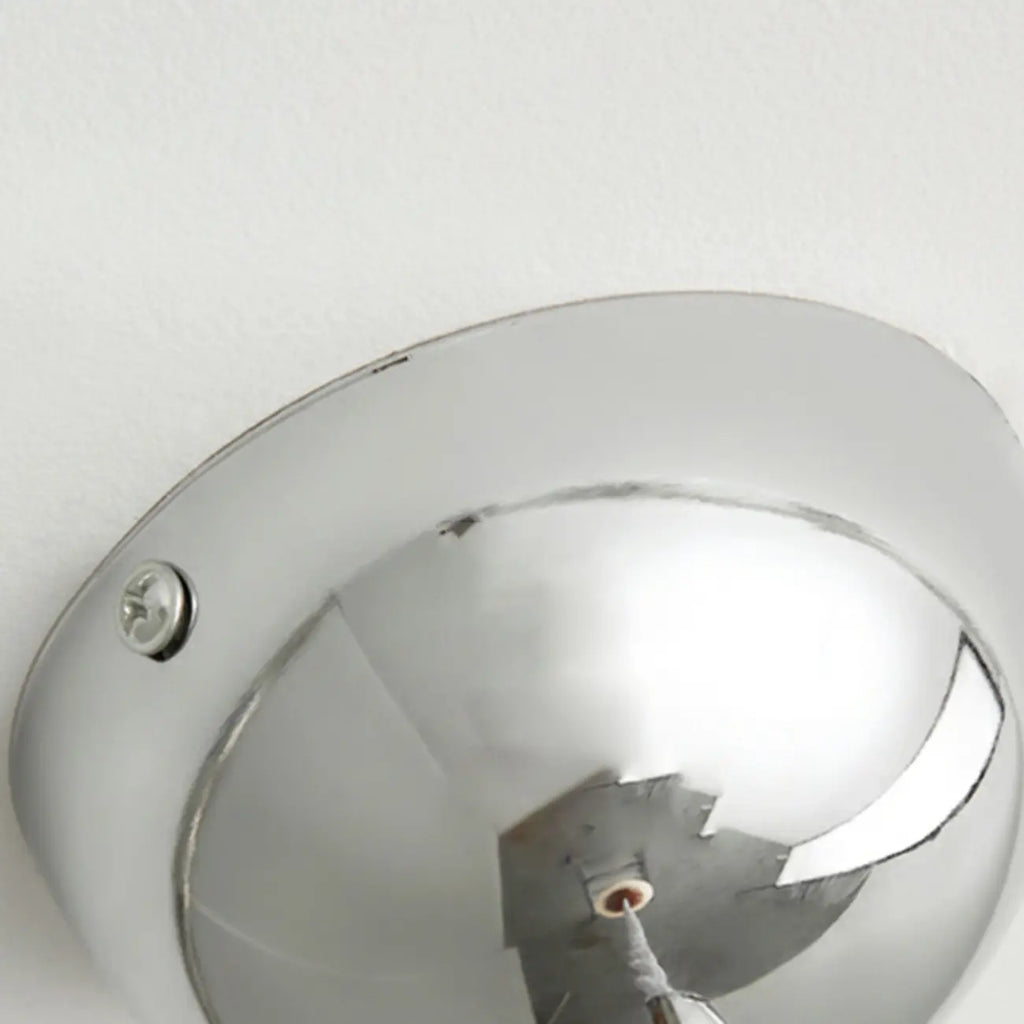 Nordic 3 Globe Pendant Light with White Glass Shade for Bedroom