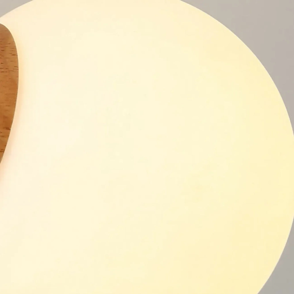 Elegant Wood Flush Mount Chandelier with 5 Lights for Bedroom