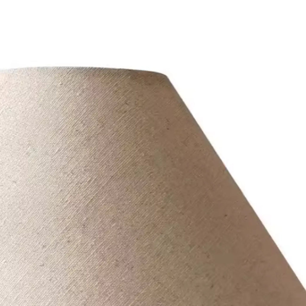 Trendy Walnut Wood Table Lamp Plug-In Electric for Bedroom