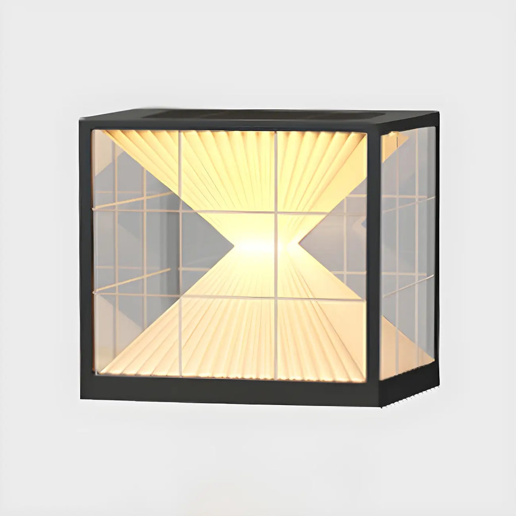 Modern Decorative Cube LED Table Lamp for Outdoors