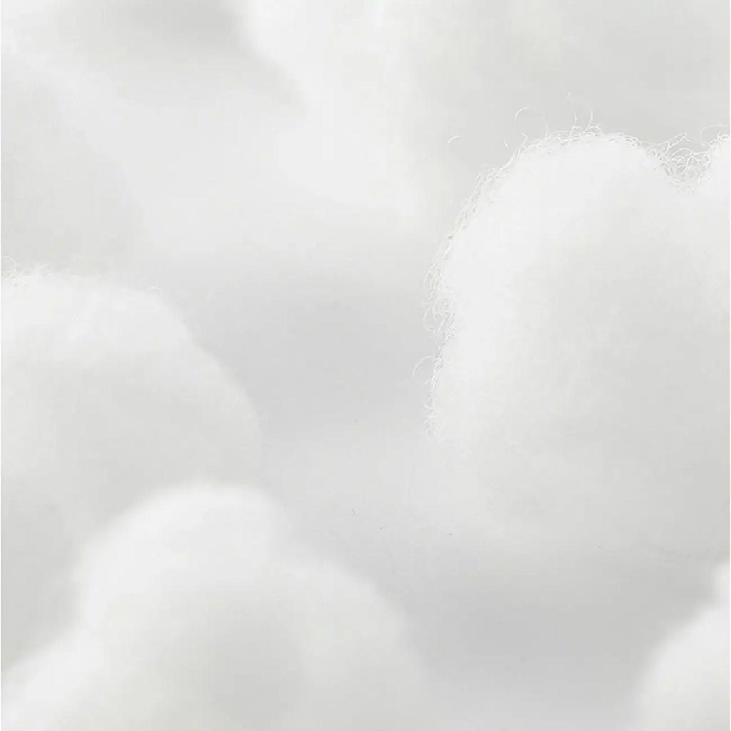 Modern Armless Upholstered Rocking Chair with Ottoman