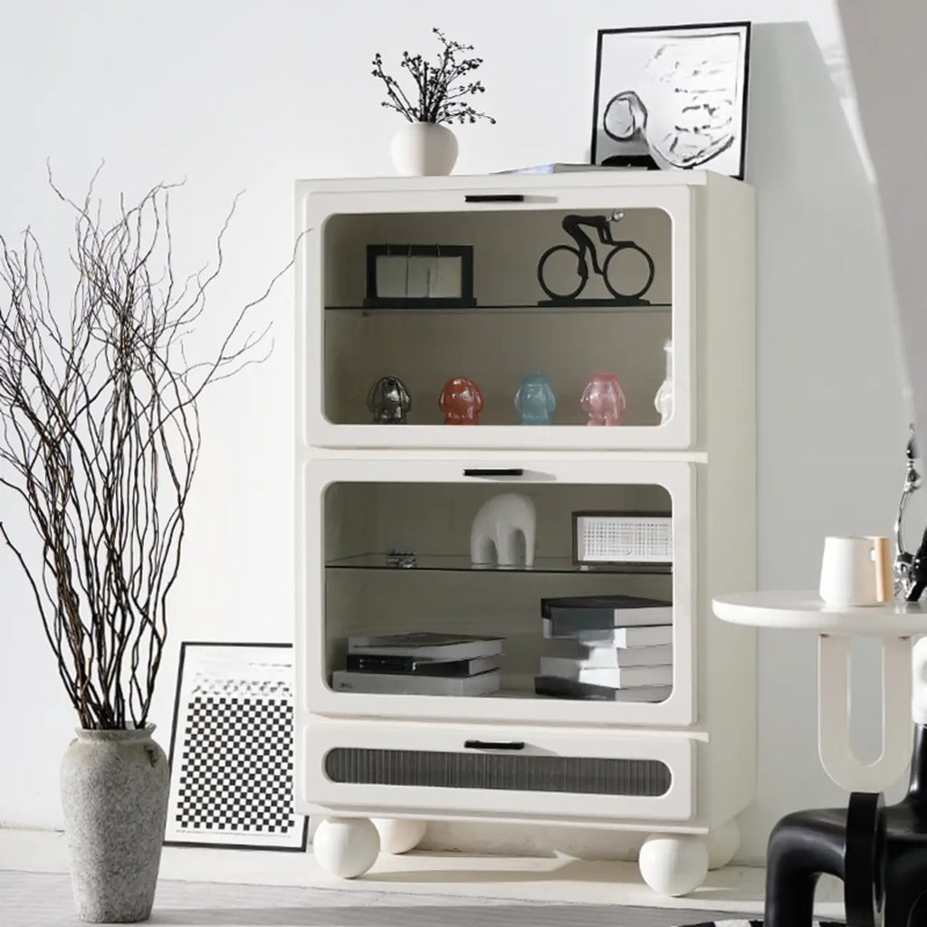 Modern Freestanding Accent Cabinet for Rectangular Shape