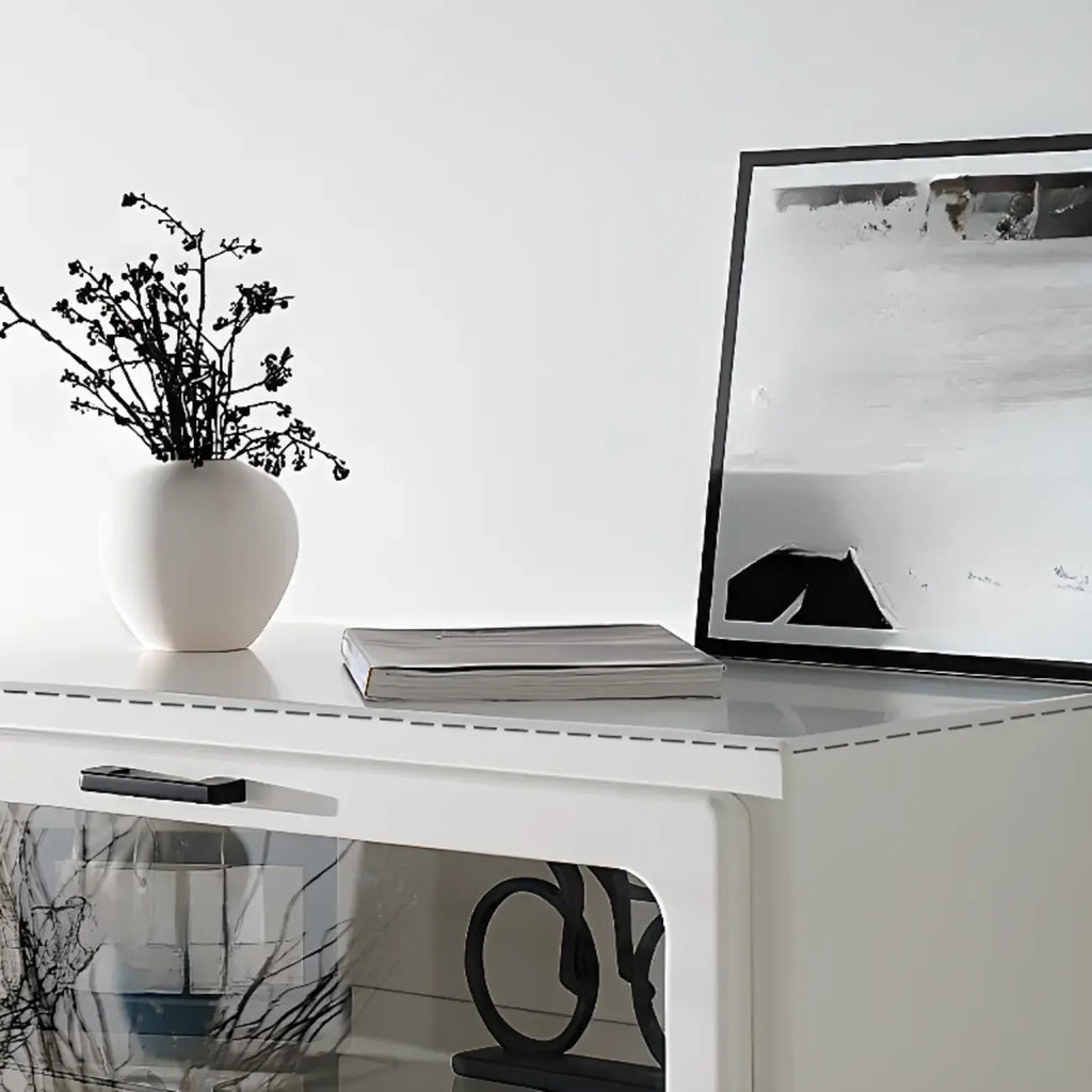 Modern Freestanding Accent Cabinet for Rectangular Shape